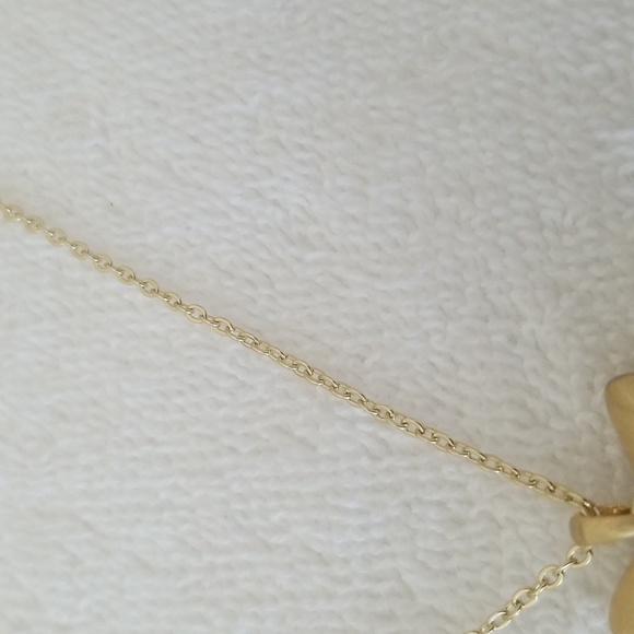 New Lucky Brand Drop Floral Necklace - Picture 6 of 7